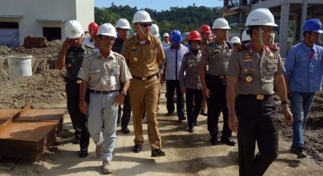 Kunjungan Pj. Gubenur Sulbar & Kapolda Sulbar ke PLTU Rekind Daya Mamuju